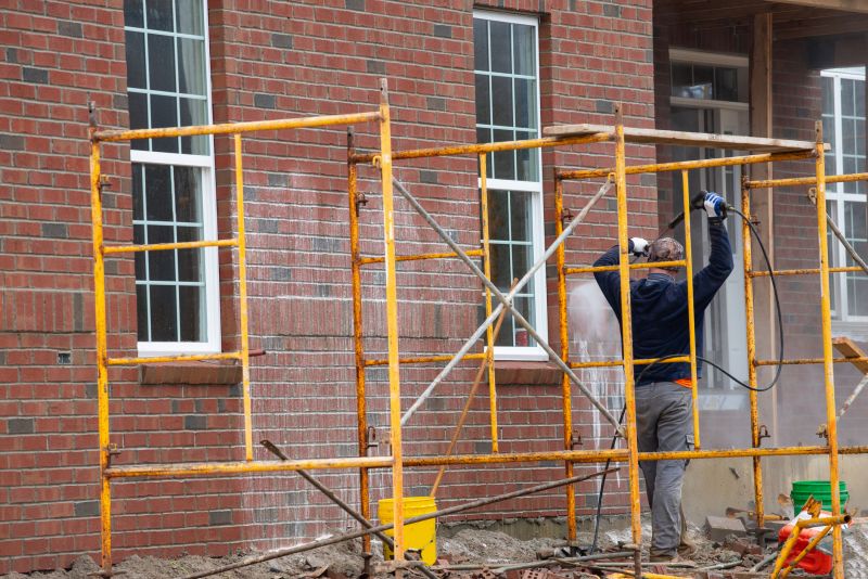 Brick Graffiti Cleaning
