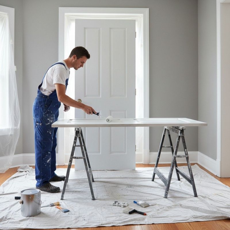 Interior Door Painting