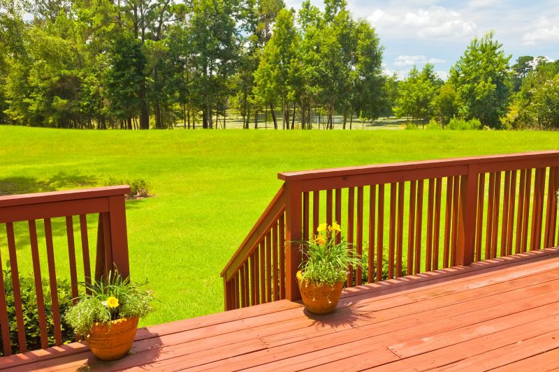 Railing Staining