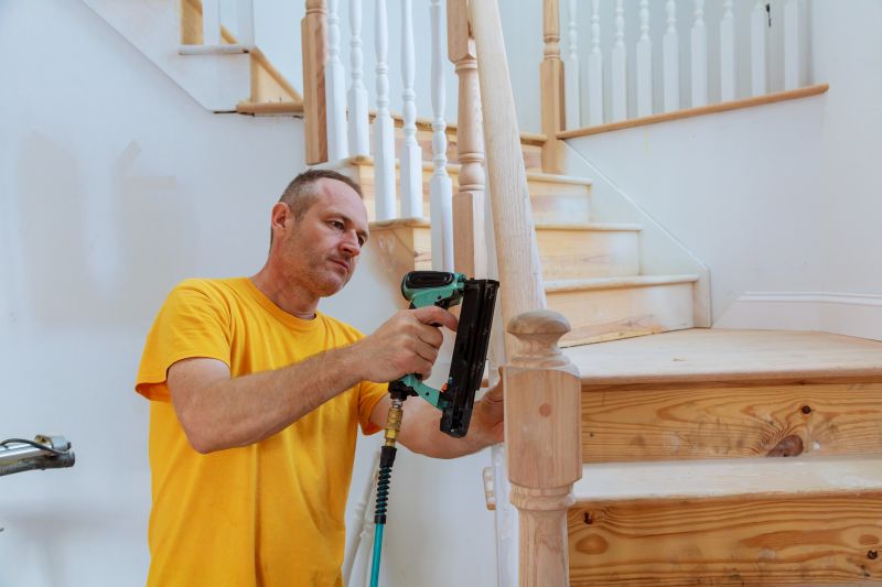 Railing Staining