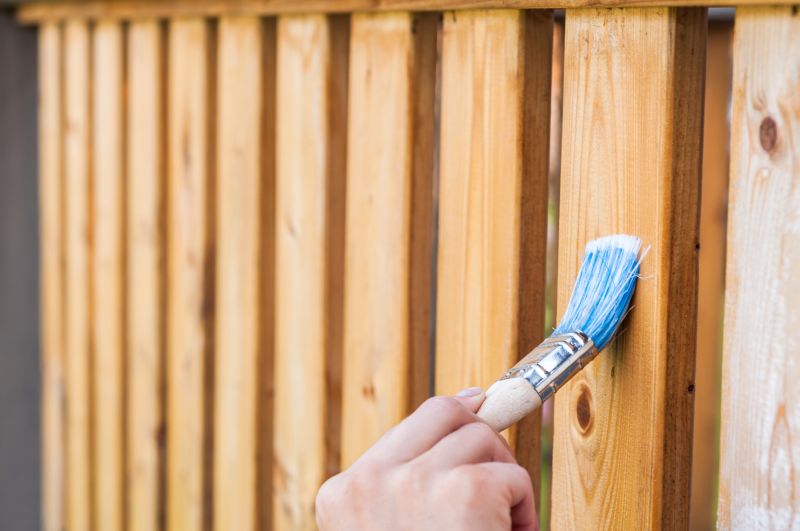 Railing Staining