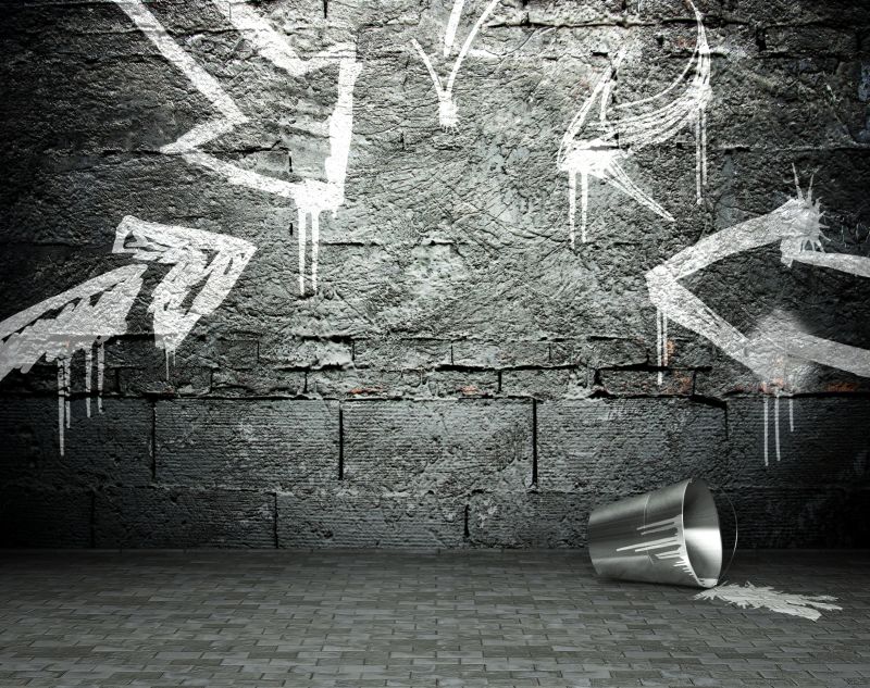 Sidewalk Graffiti Removal