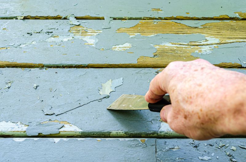 Wood Paint Removal